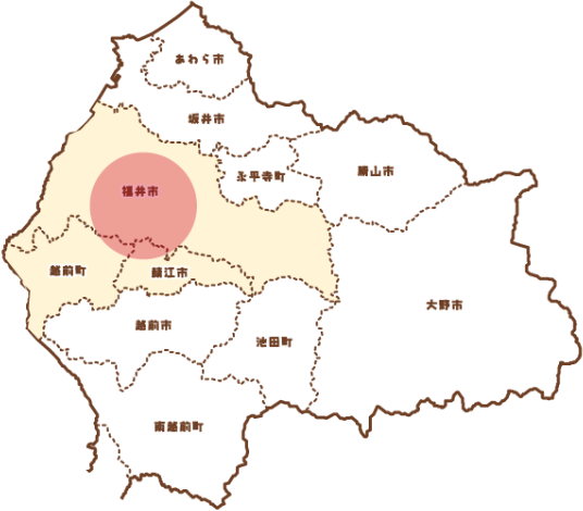 福井エリアマップ